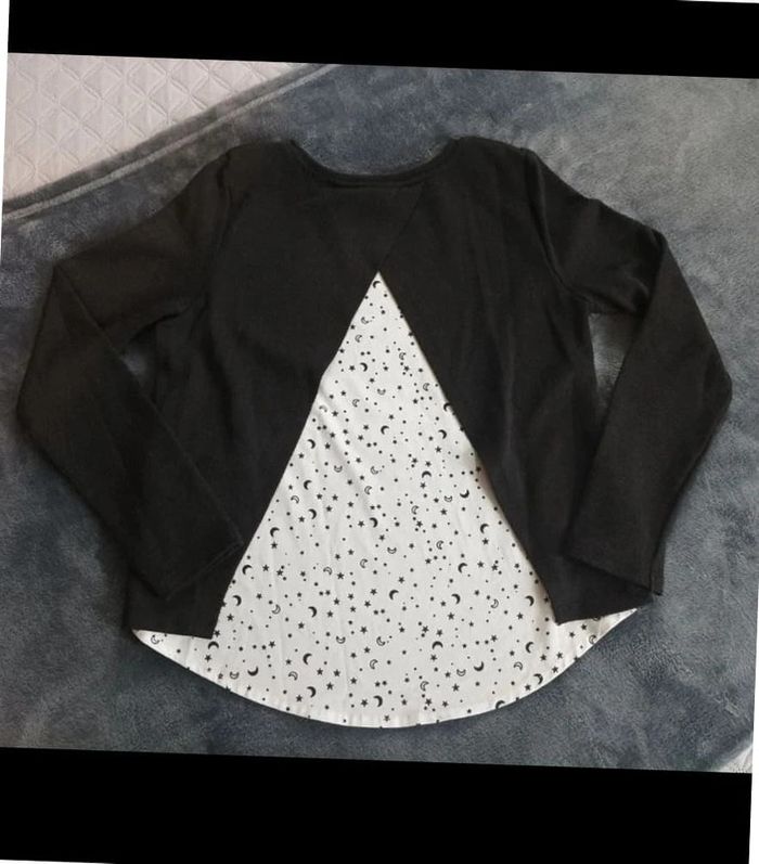Pull bi matière 9/10 ans - photo numéro 2