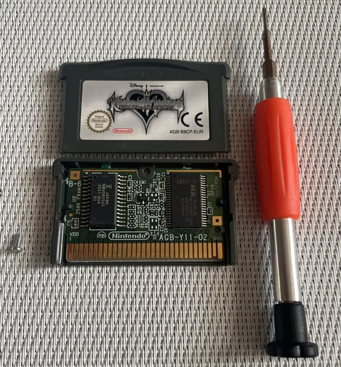 Kingdom Hearts Chain of memories Jeu Nintendo Game Boy Advance - photo numéro 3