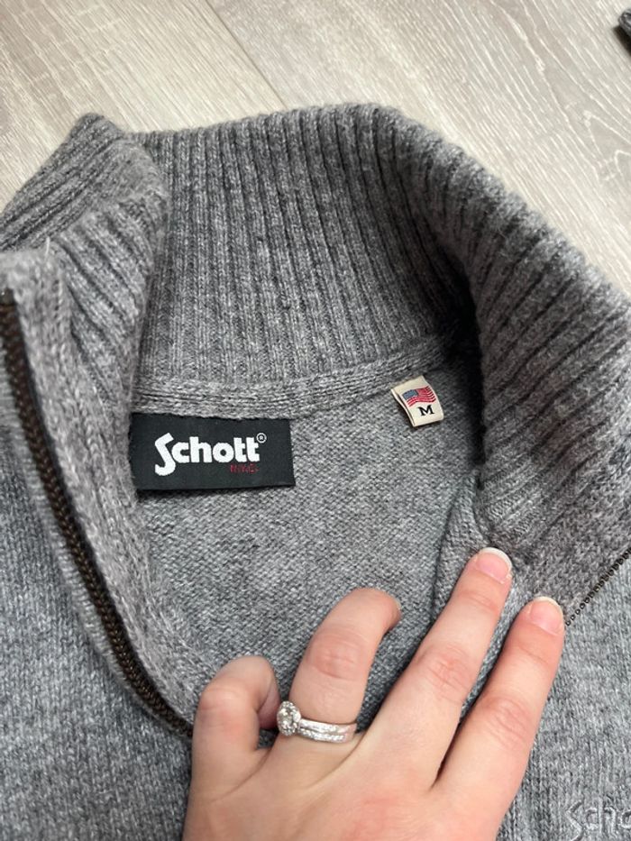 Pull homme gris chiné - photo numéro 3
