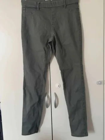 Jegging  kaki  camaïeu