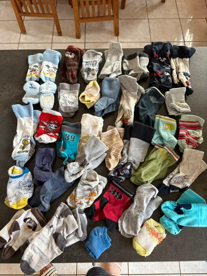 Gros lot de chaussette garçon