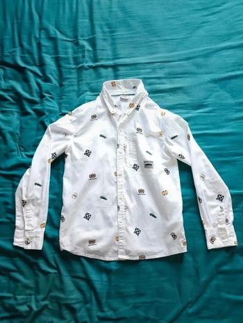 Chemise à motifs Tape à L'oeil (taille 10 ans)