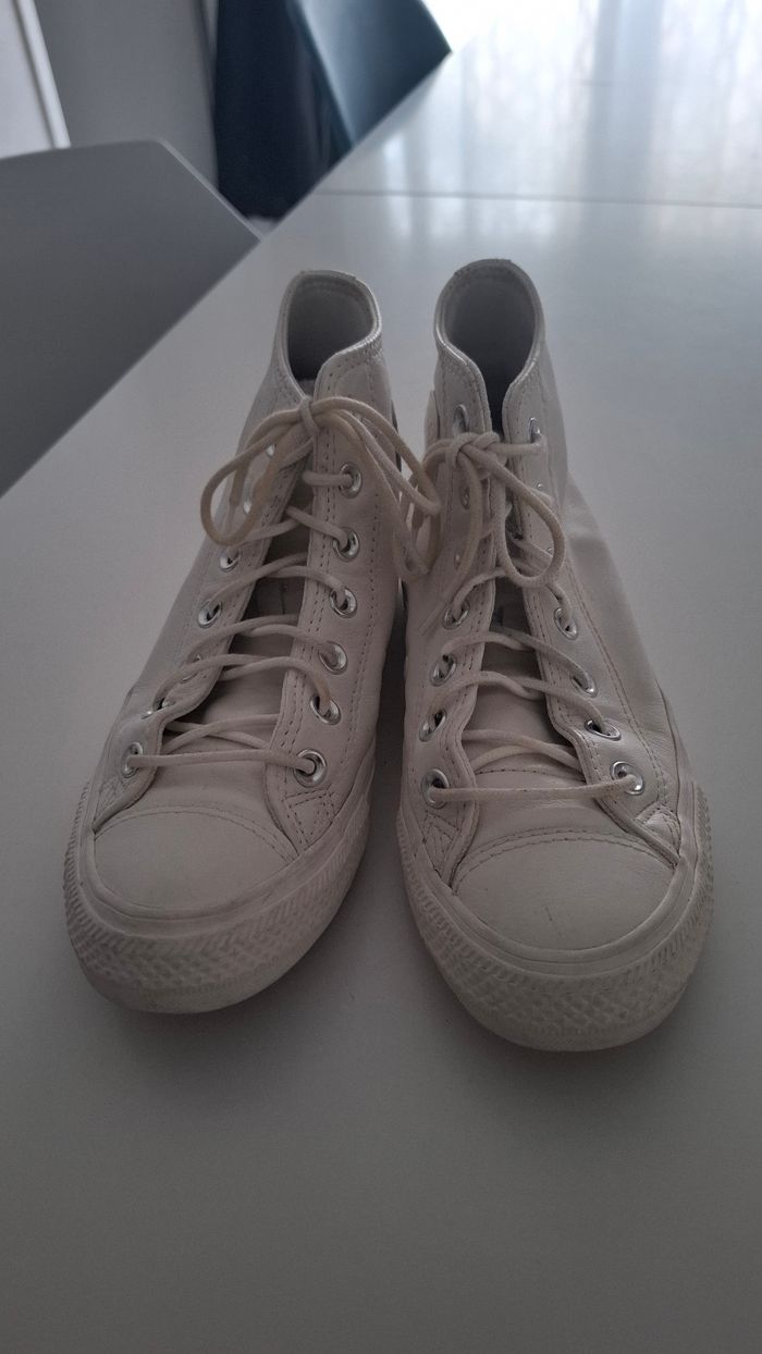 Converse en cuir - photo numéro 7
