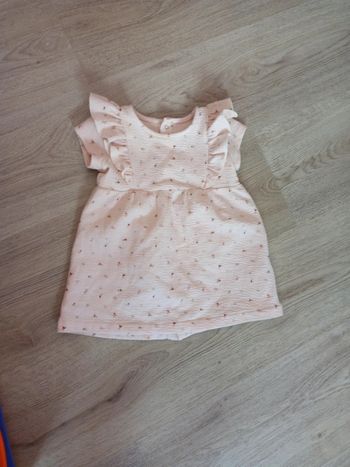 Robe manches courtes