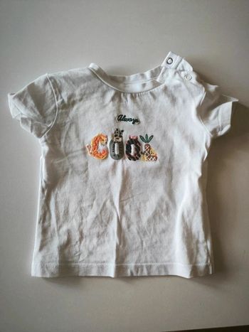 T-shirt 3 mois garcon