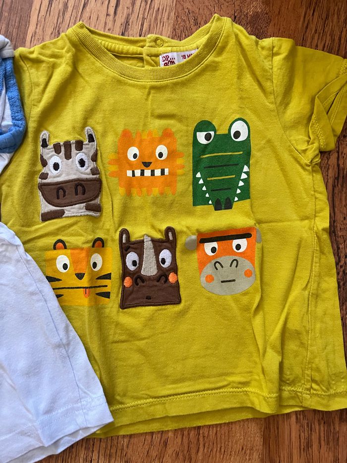 Lot de deux t-shirt 18mois - photo numéro 3
