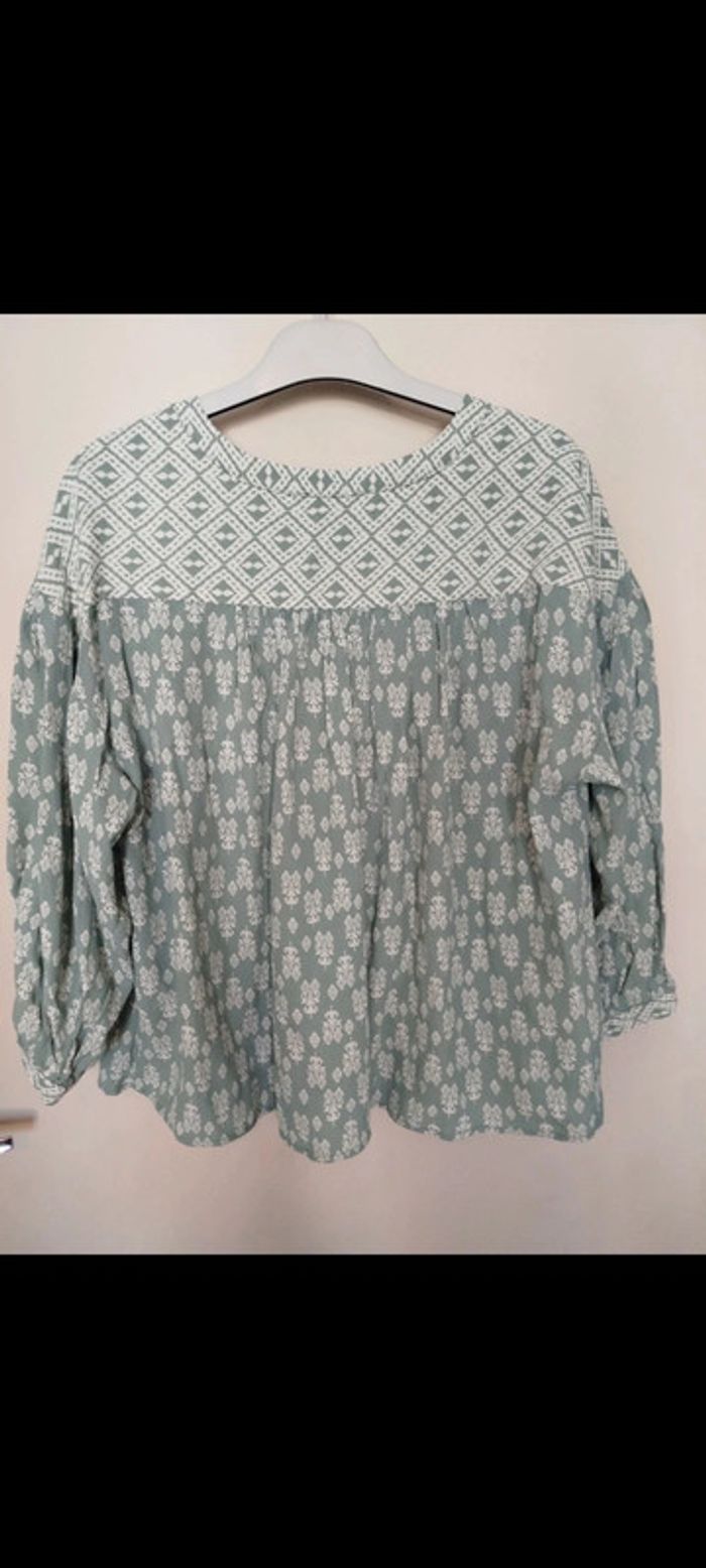 Blouses été manches longues  T 38/40 quasi neuve - photo numéro 3