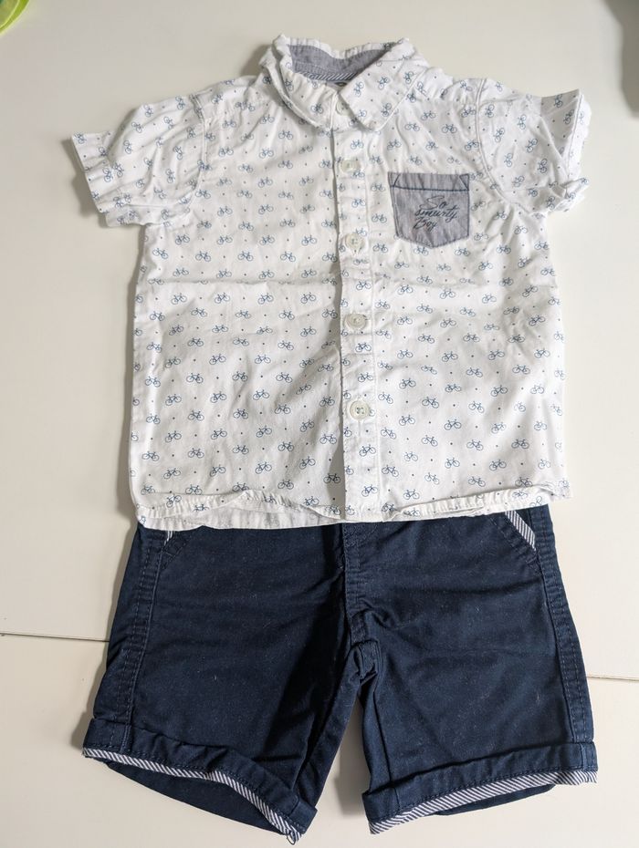 Ensemble short chemise