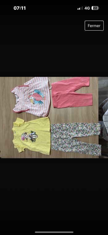 Gros lot vêtement bébé fille