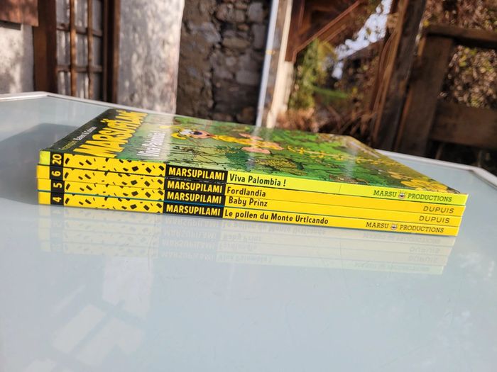 4 BD Marsupilami : Tomes 4, 5, 6 et 20 - photo numéro 3