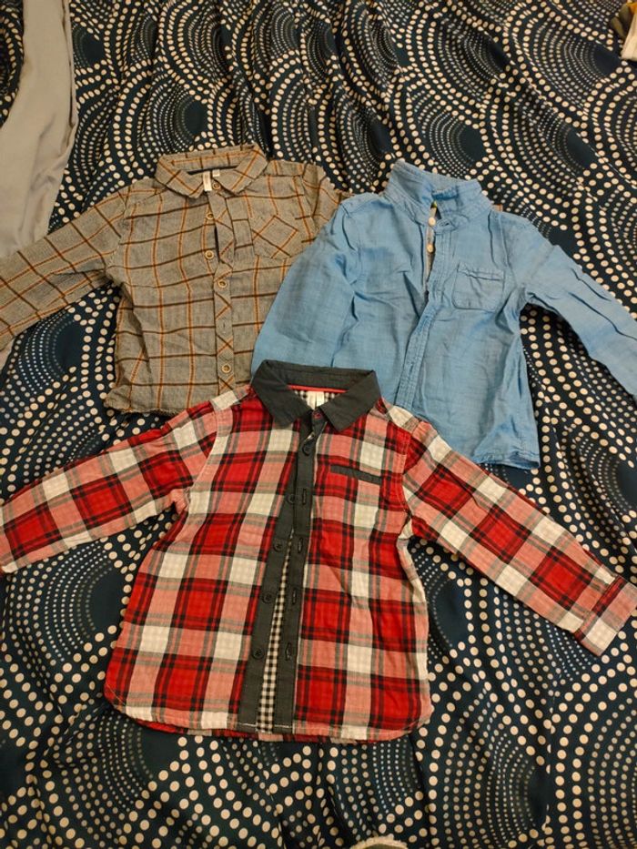 Chemise garçon 18 mois