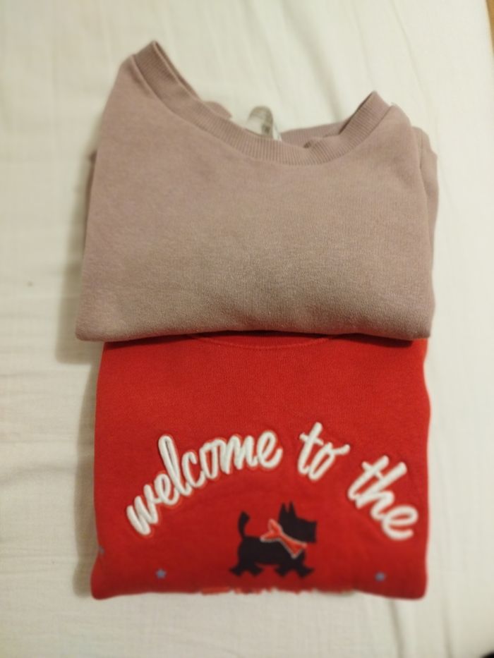 Lot sweat fille