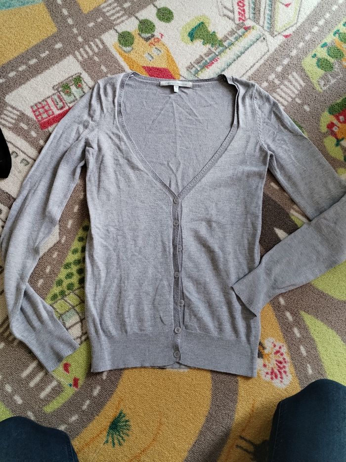 Gilet gris 36