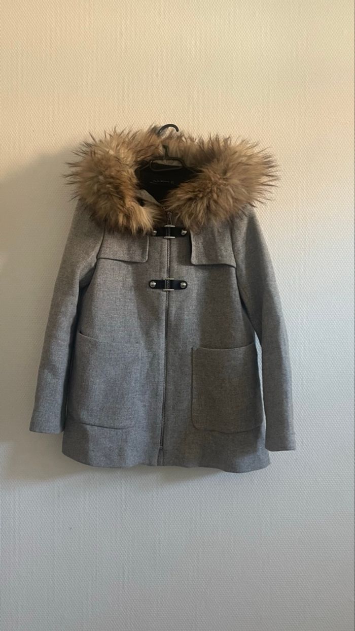 Manteau en laine zara - photo numéro 7