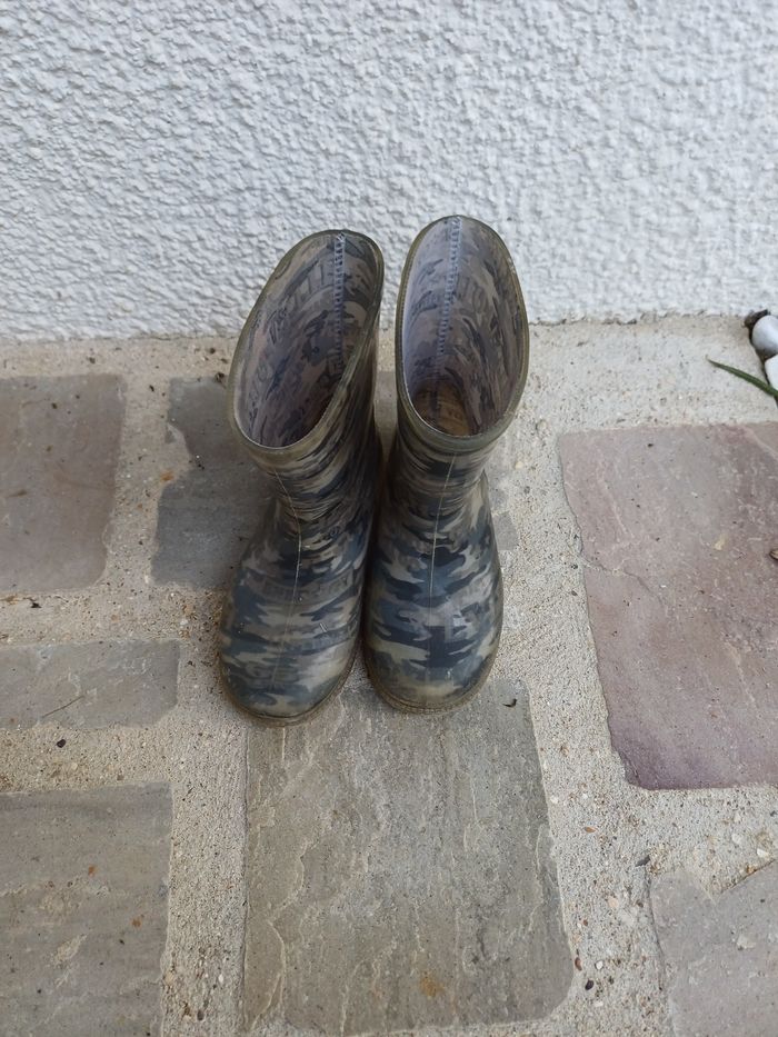 Paire de bottes de pluie