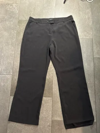 Pantalon noir large taille 48 c&a