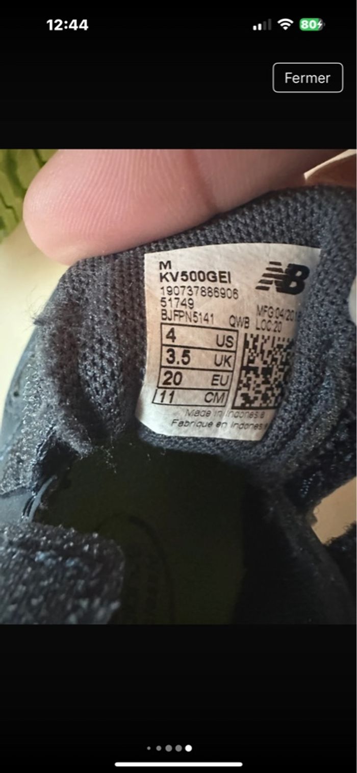 Basket, new balance - photo numéro 3