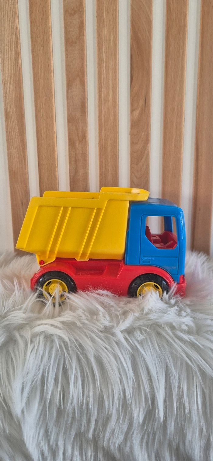 Camion wader bleu, rouge et jaune - photo numéro 2