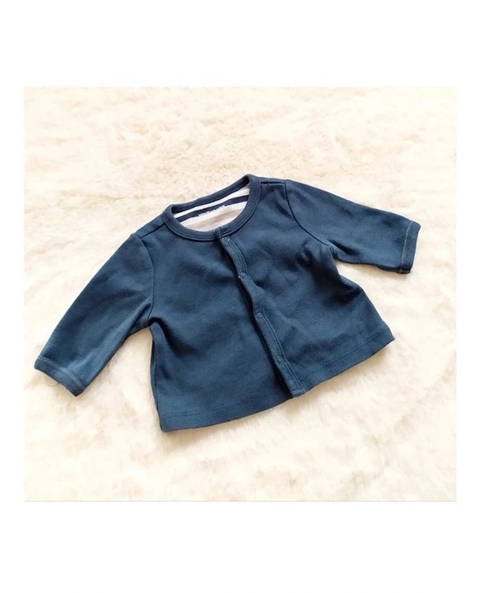 Gilet en coton unisexe bébé garçon fille 1 mois