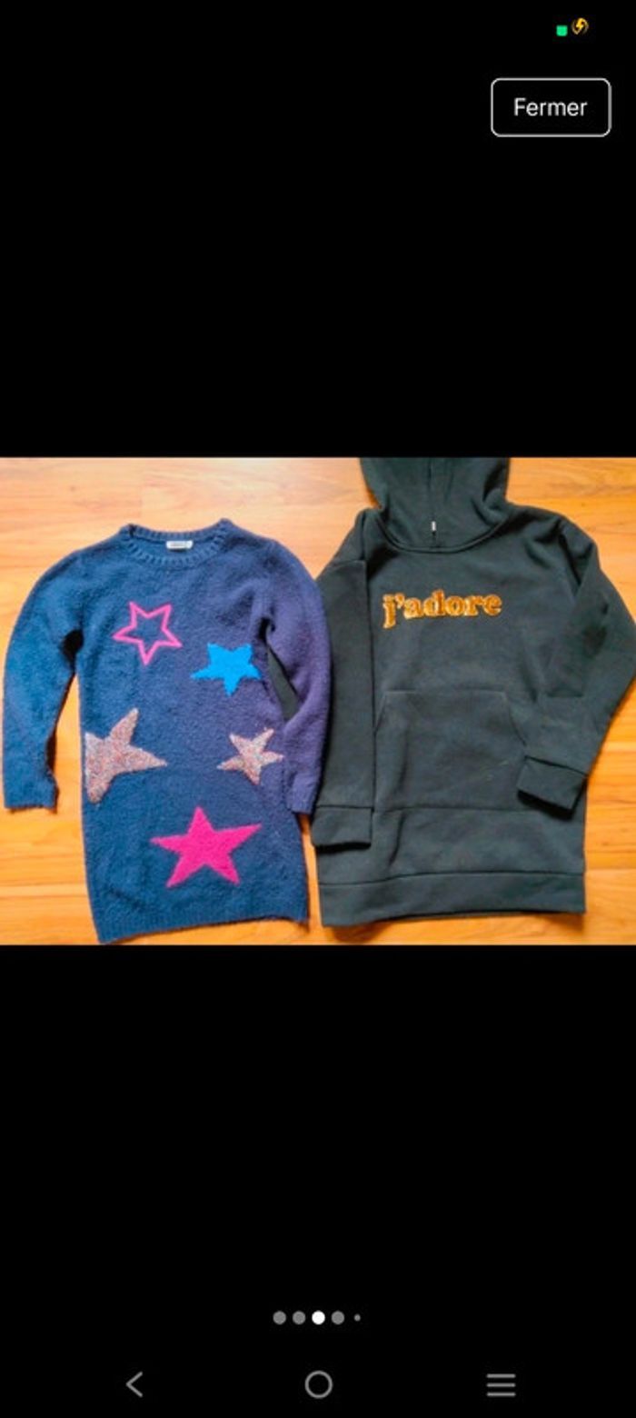 Énorme lot de 25 vêtements articles fille taille 8 ans - photo numéro 3
