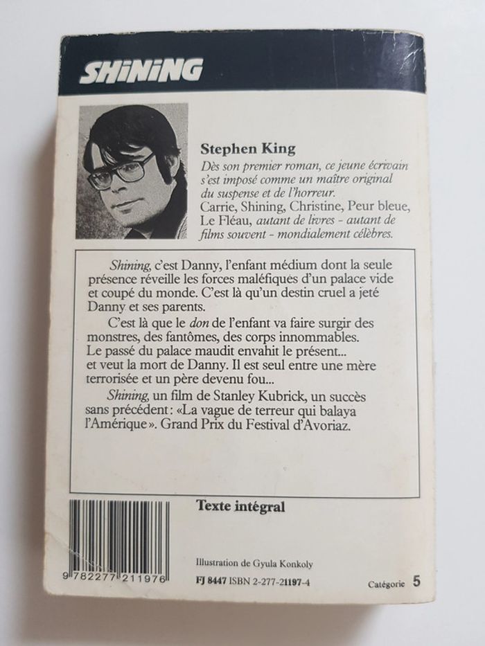 Stephen King (Écrivain)  Shining - photo numéro 4