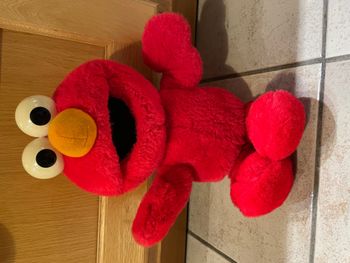Peluche Elmo Chatouille Moi vintage