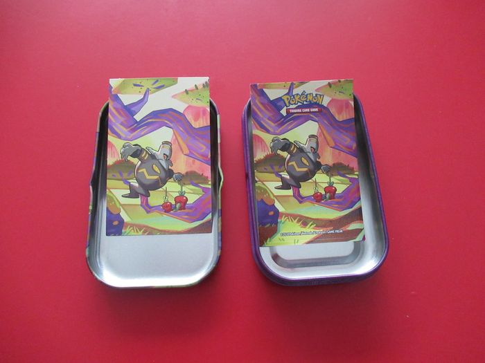 Mini tins Ecarlate et Violet Fable Nébuleuse Boîte Noctunoir - photo numéro 2