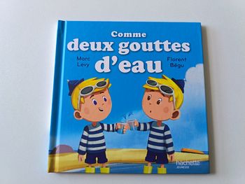 Livre " Comme deux gouttes d'eau" de la collection Hachette 