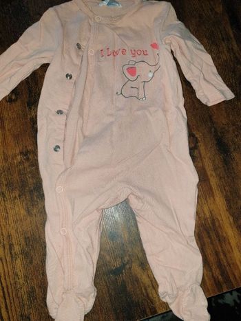 Lot 2 pyjamas bébé  fille