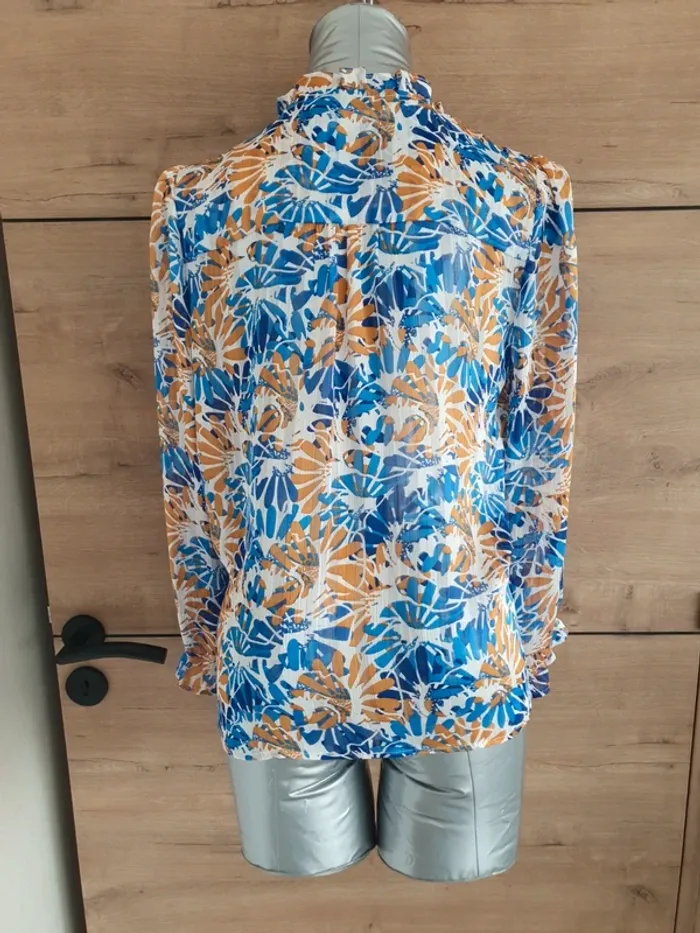 Blouse à motif cordon devant - photo numéro 5