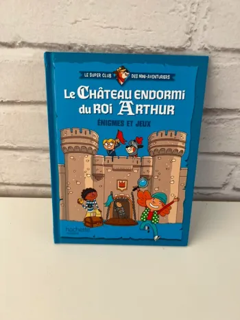 Livre enfant – Le château du roi Arthur