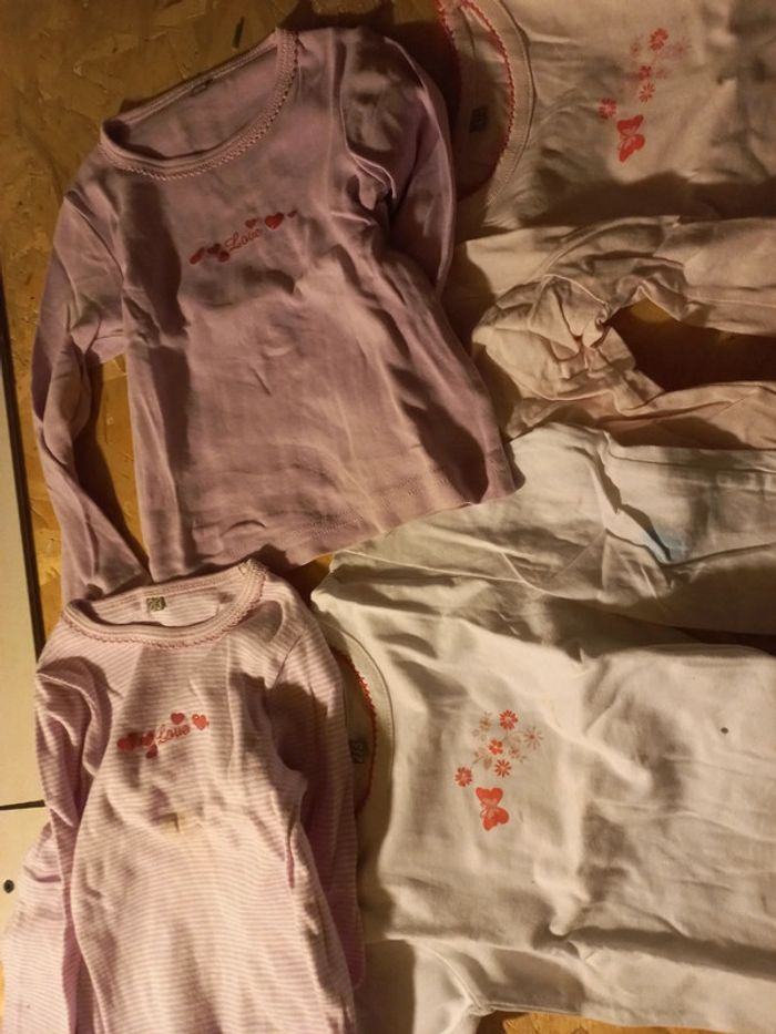 3 maillots de corps fille - photo numéro 2