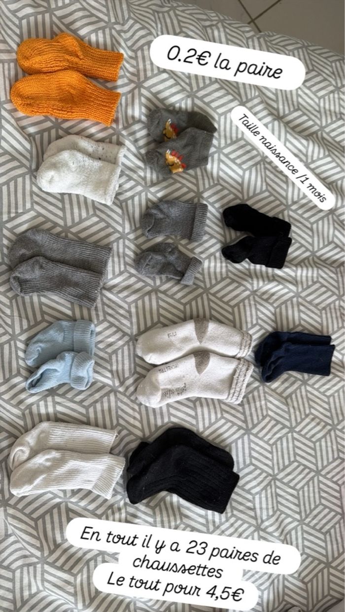 Chaussettes bébé - photo numéro 2