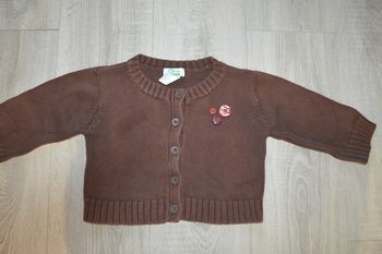 Gilet Verbaudet 8 ans marron