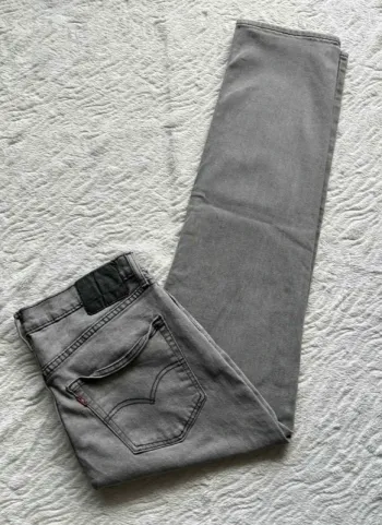 Jean Levi’s 541 W34 L32 (L/44) Homme Gris clair Regular Tapered slim 00s y2k
