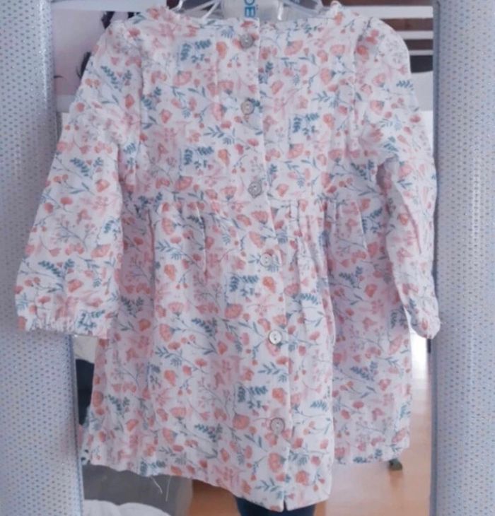 Ensemble robe & legging 12 mois ( sergent-major) - photo numéro 3