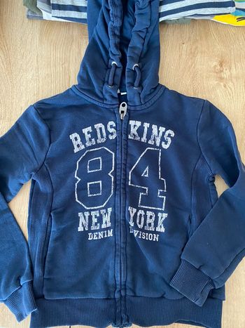 Veste aimée redskins 8 ans tbe