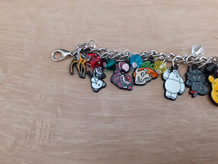 Bracelet breloque acier inoxydable Disney - photo numéro 3