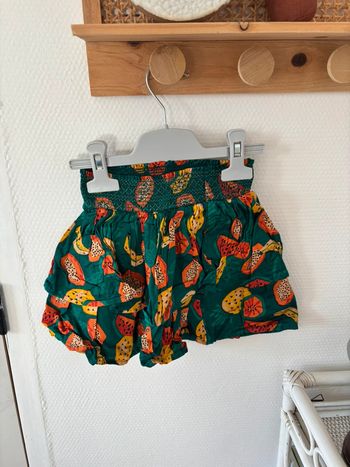 Jupe tao élastique avec fruits