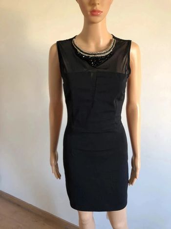 Robe noire sans manches Soky & Soka taille M TBE (taille petit)