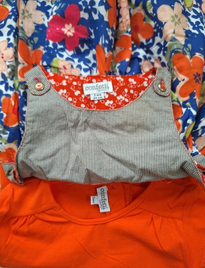 Ensemble robe fleurie et top Confetti Absorba - 3 ans - photo numéro 6