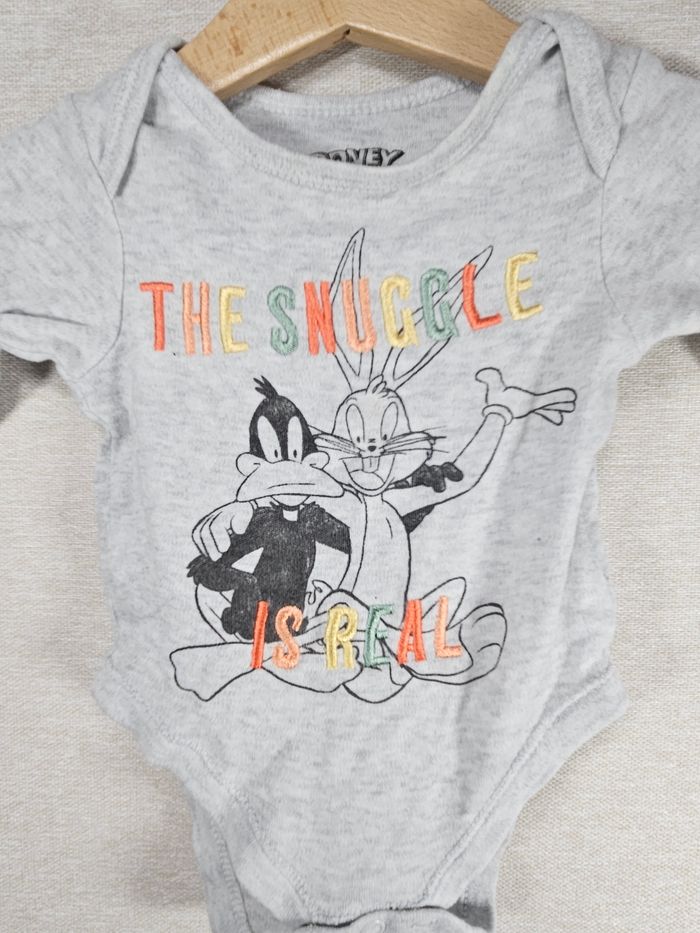 Bodie manche longue looney tunes 0-3 mois - photo numéro 2