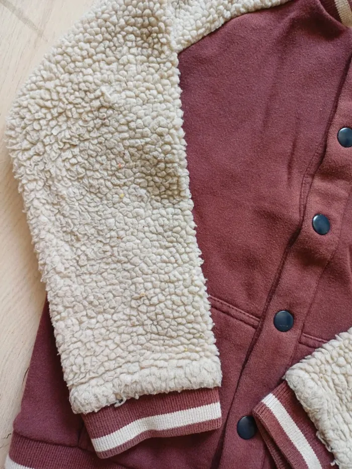 Veste bi matière kiabi - photo numéro 2