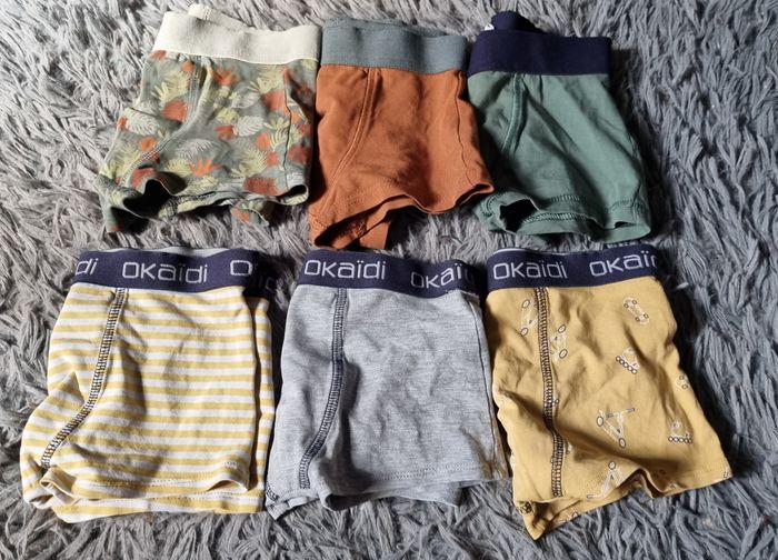 Lot lot 6 boxers 5-6ans