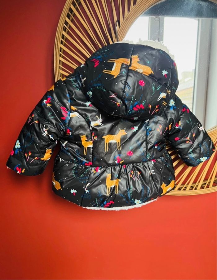 Manteau réversible Catimini 6 mois neuf - photo numéro 4
