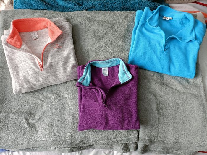 Lot de trois polaires TBE