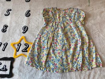 Robe papillon 12 mois