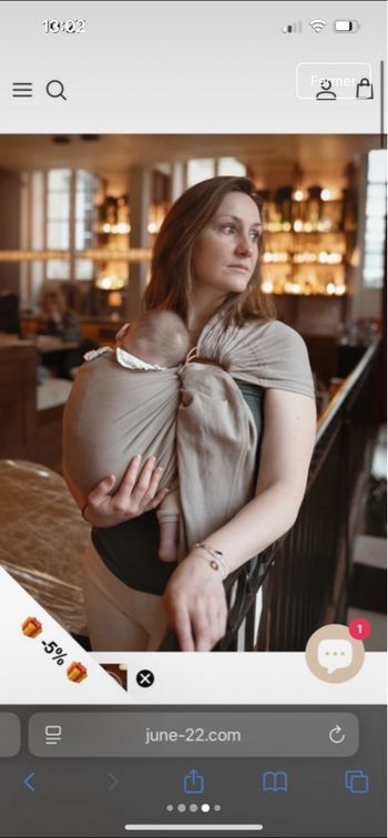 Écharpe de portage june