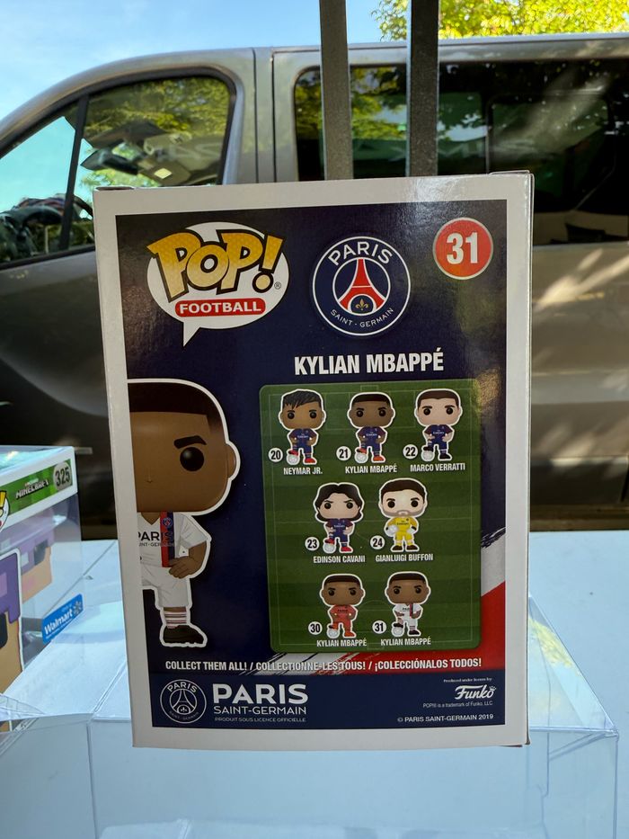 Figurine Funko Pop! Football Paris Saint Germain #31 Kylian Mbappe - photo numéro 3