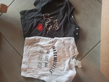 Lot t shirt manche longue